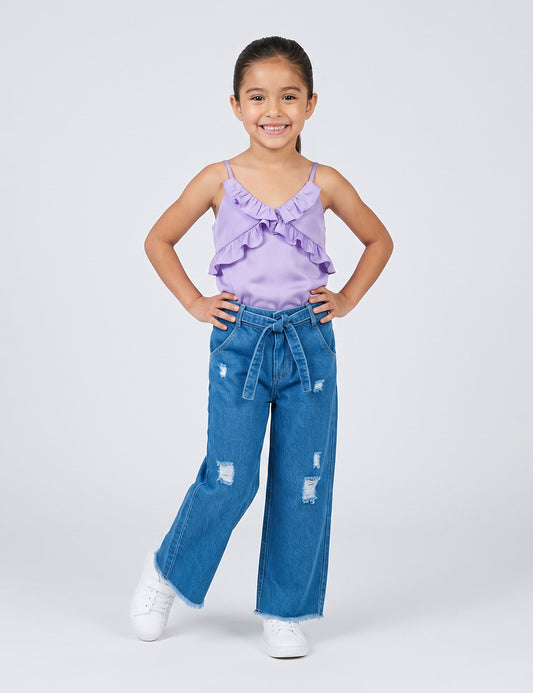BLUSA NIÑA REF 3518 | LILA