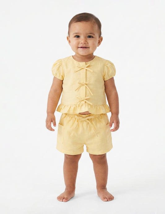 CONJUNTO BEBÉ REF 2215 | AMARILLO