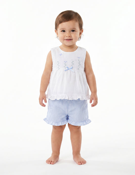 CONJUNTO BEBÉ REF 7208 | CELESTE