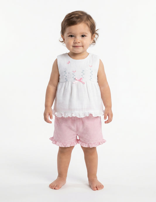 CONJUNTO BEBÉ REF 7208 | ROJO