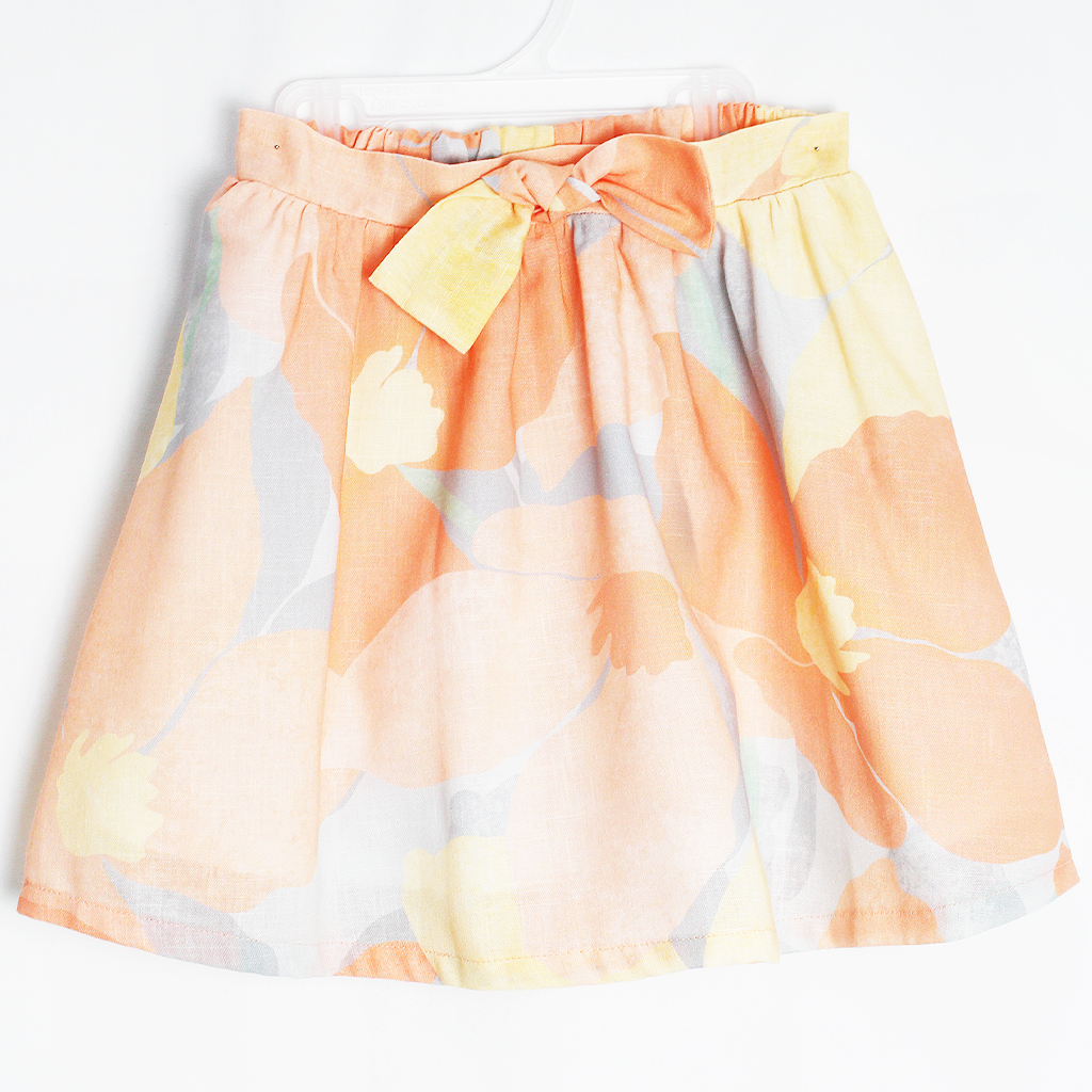 Conjunto niña falda floral