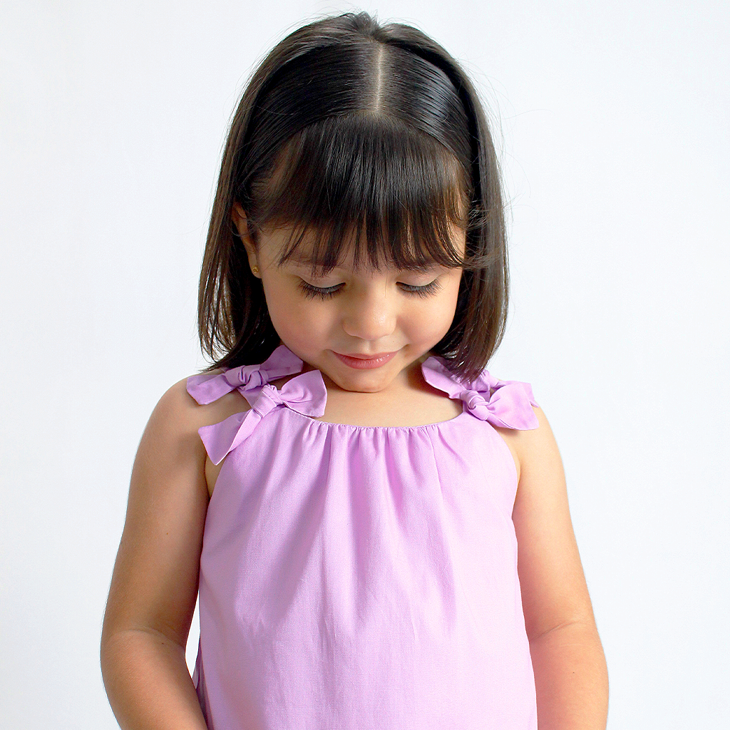 Blusa moños niña
