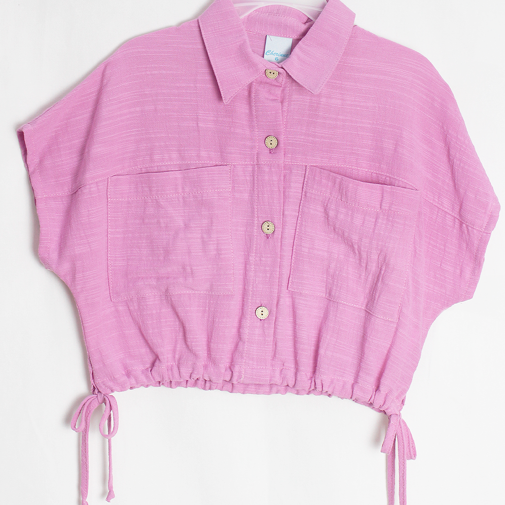 Blusa botones niña