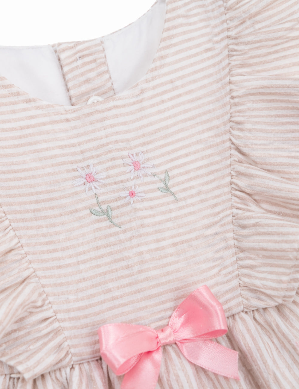 VESTIDO BEBÉ REF 1186 | CAQUI