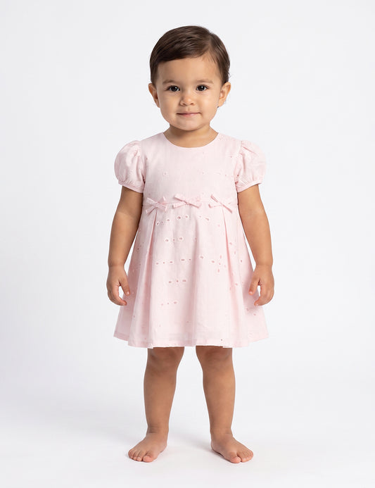 VESTIDO BEBÉ REF 1226 | ROSADO