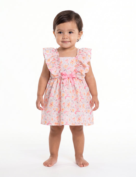VESTIDO BEBÉ REF 1231 | FUCSIA