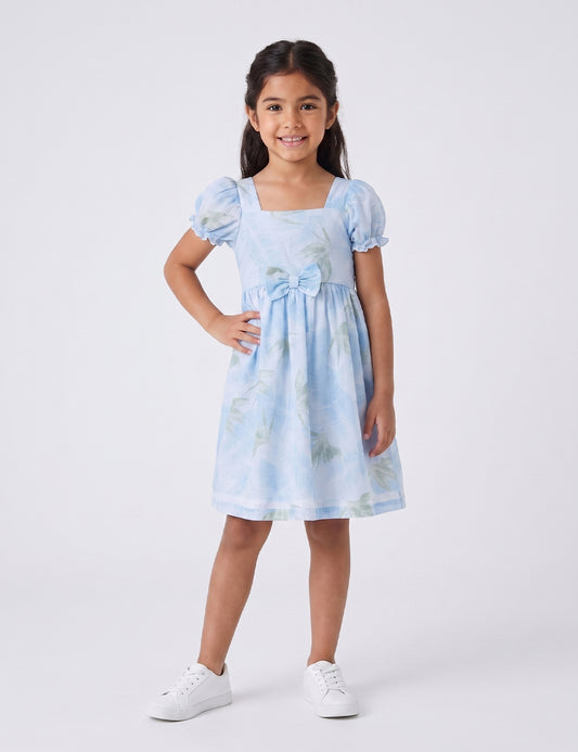 VESTIDO NIÑA REF 5287 | CELESTE