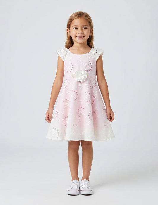 VESTIDO NIÑA REF 5302 | ROSADO