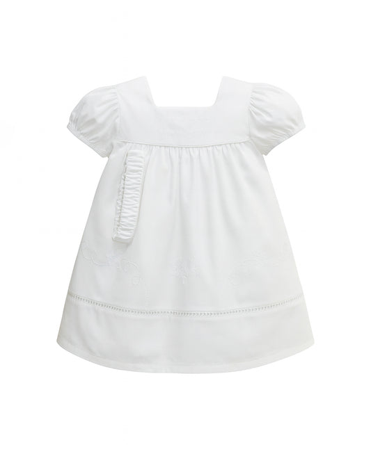 VESTIDO BEBÉ REF 1174 | BLANCO