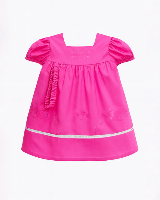 VESTIDO BEBÉ REF 1174 | FUCSIA