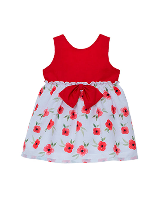 VESTIDO BEBÉ | ROJO