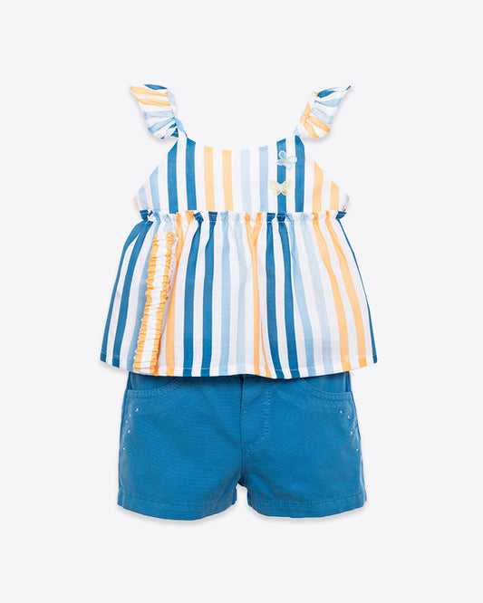 CONJUNTO BEBÉ REF 2208 | AZUL