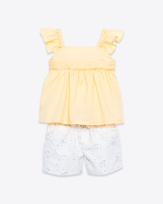 CONJUNTO BEBÉ REF 2219 | AMARILLO