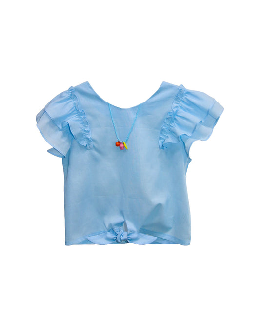 BLUSA NIÑA | AZUL