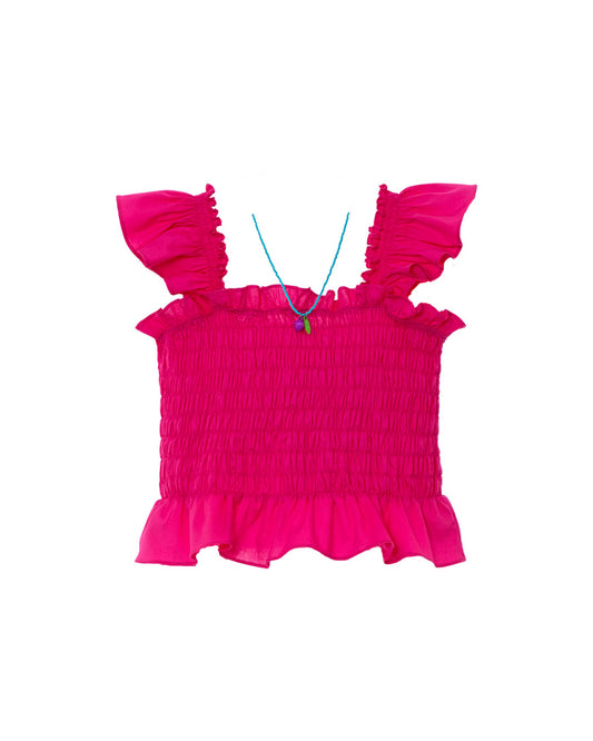 BLUSA NIÑA | FUCSIA