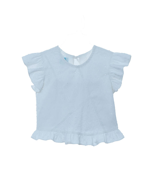BLUSA NIÑA | BLANCO