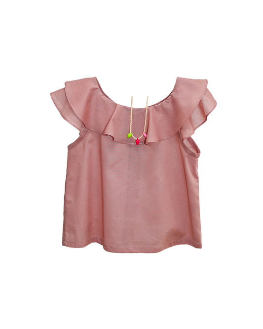 BLUSA NIÑA | BLANCO