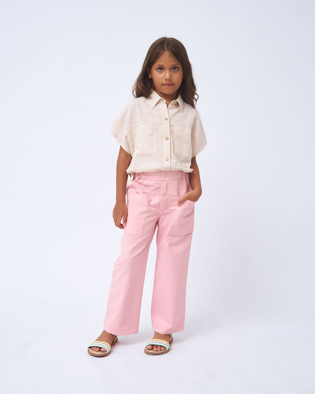 BLUSA NIÑA | BEIGE