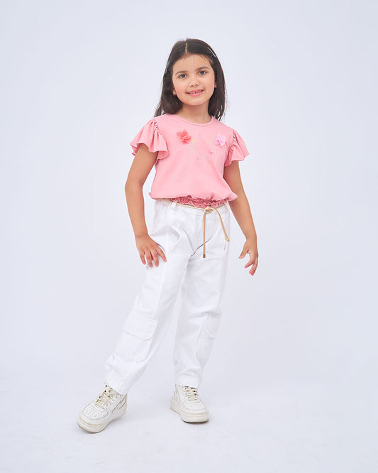 BLUSA NIÑA | PALO ROSA