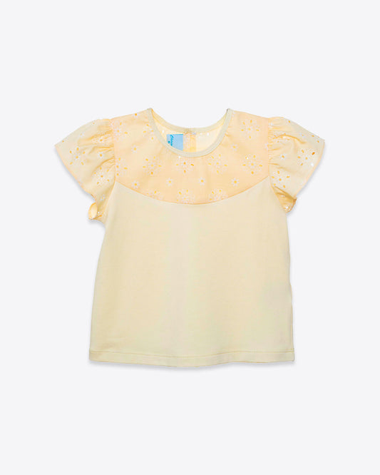 BLUSA NIÑA REF 3562 | AMARILLA