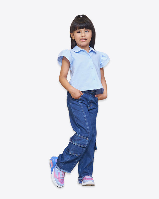 PANTALON NIÑA REF 42340 | STON OSCURO