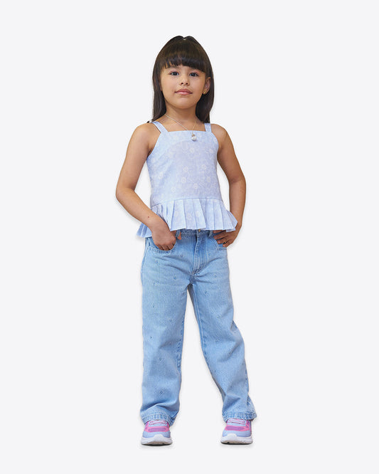 PANTALON NIÑA REF 42342 | STON CLARO