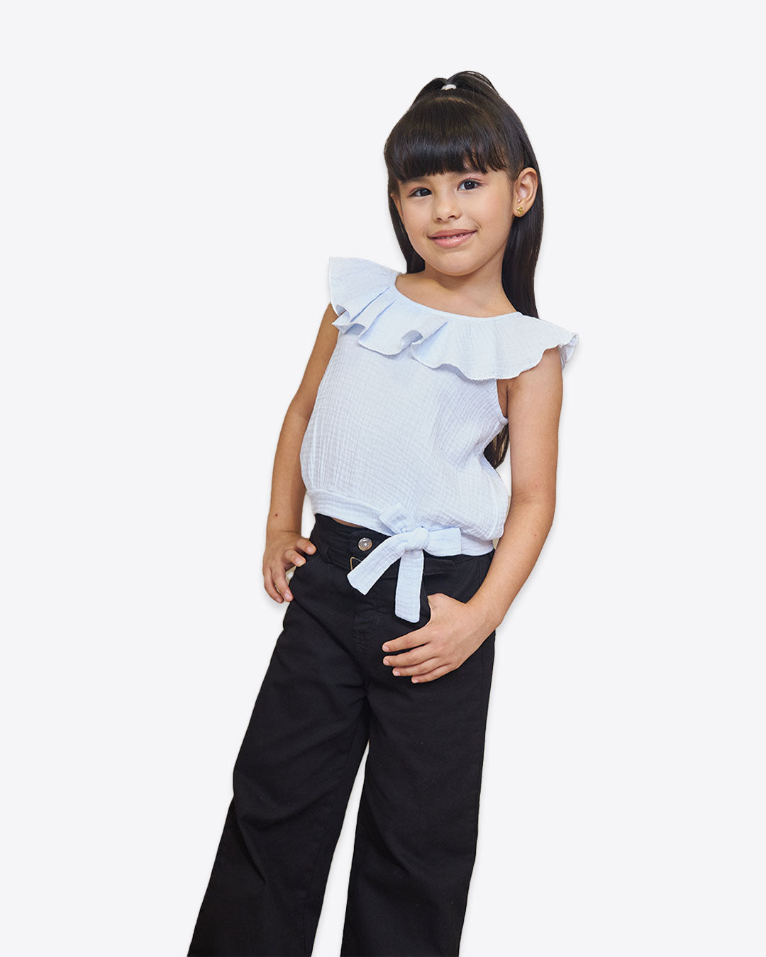 PANTALON NIÑA REF 42347 | NEGRO