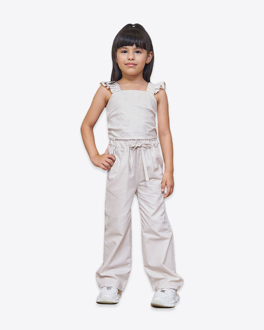 CONJUNTO NIÑA REF 48418 | CAQUI