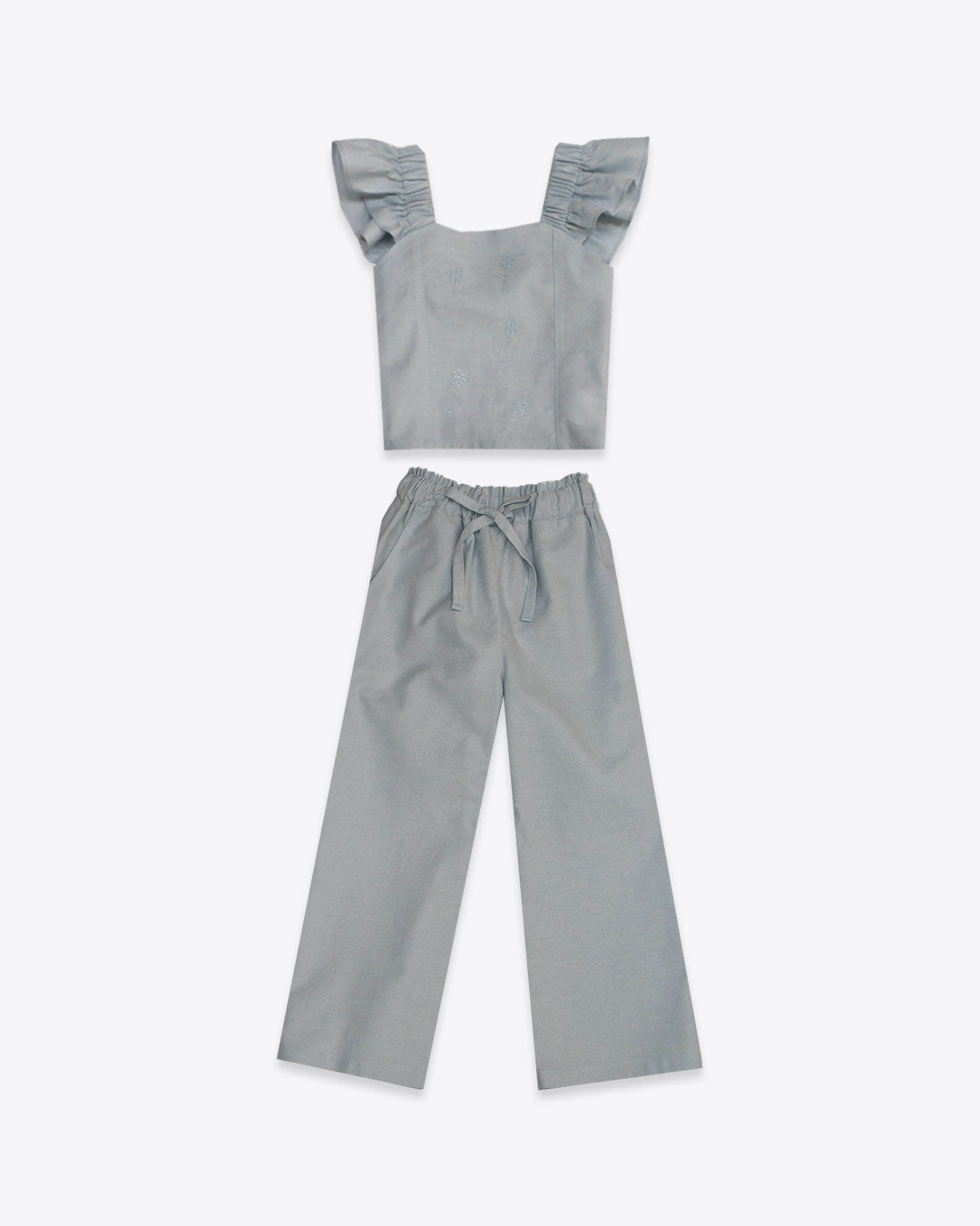 CONJUNTO NIÑA REF 48418 | CELESTE