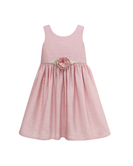 VESTIDO NIÑA | PALO ROSA