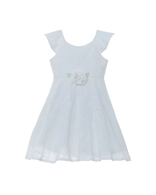 VESTIDO NIÑA REF 5302 | BLANCO