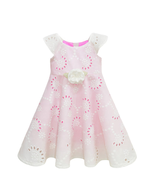 VESTIDO NIÑA REF 5302 | ROSADO
