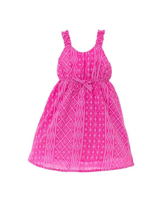 VESTIDO NIÑA | FUCSIA