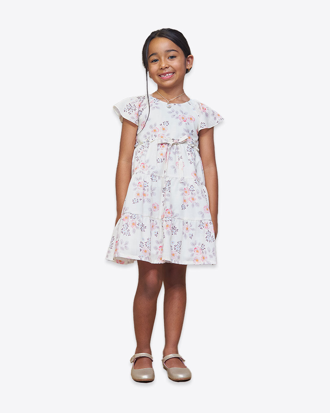 VESTIDO NIÑA | CORAL