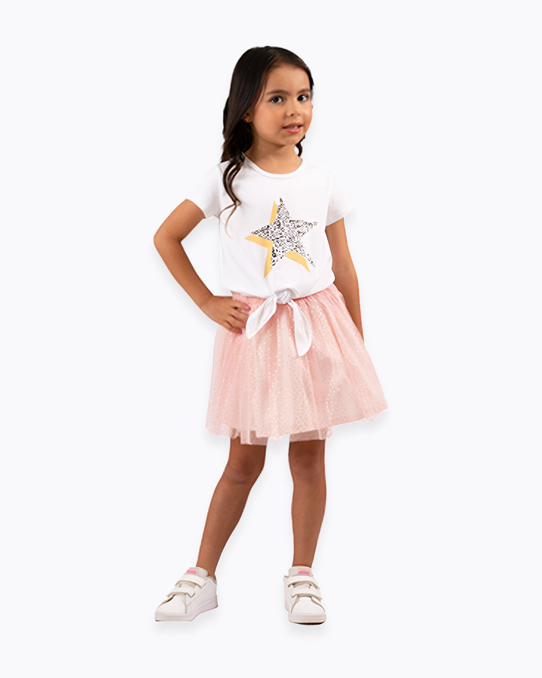 FALDA NIÑA | FUCSIA
