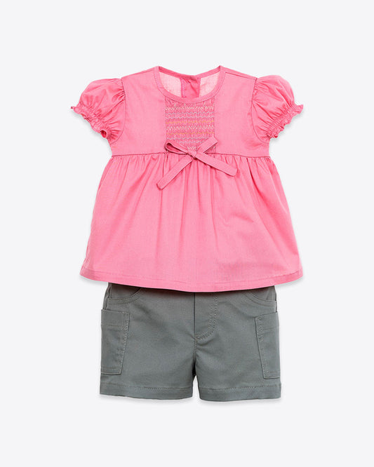 CONJUNTO BEBÉ REF 7197 | CORAL