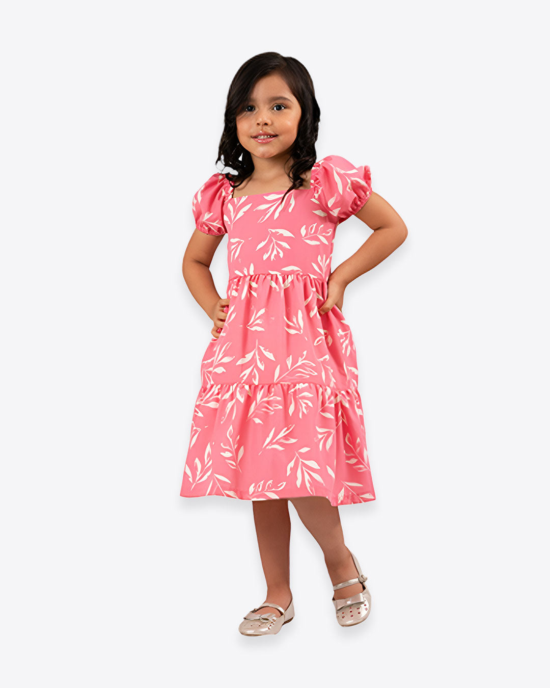 VESTIDO NIÑA | NARANJA