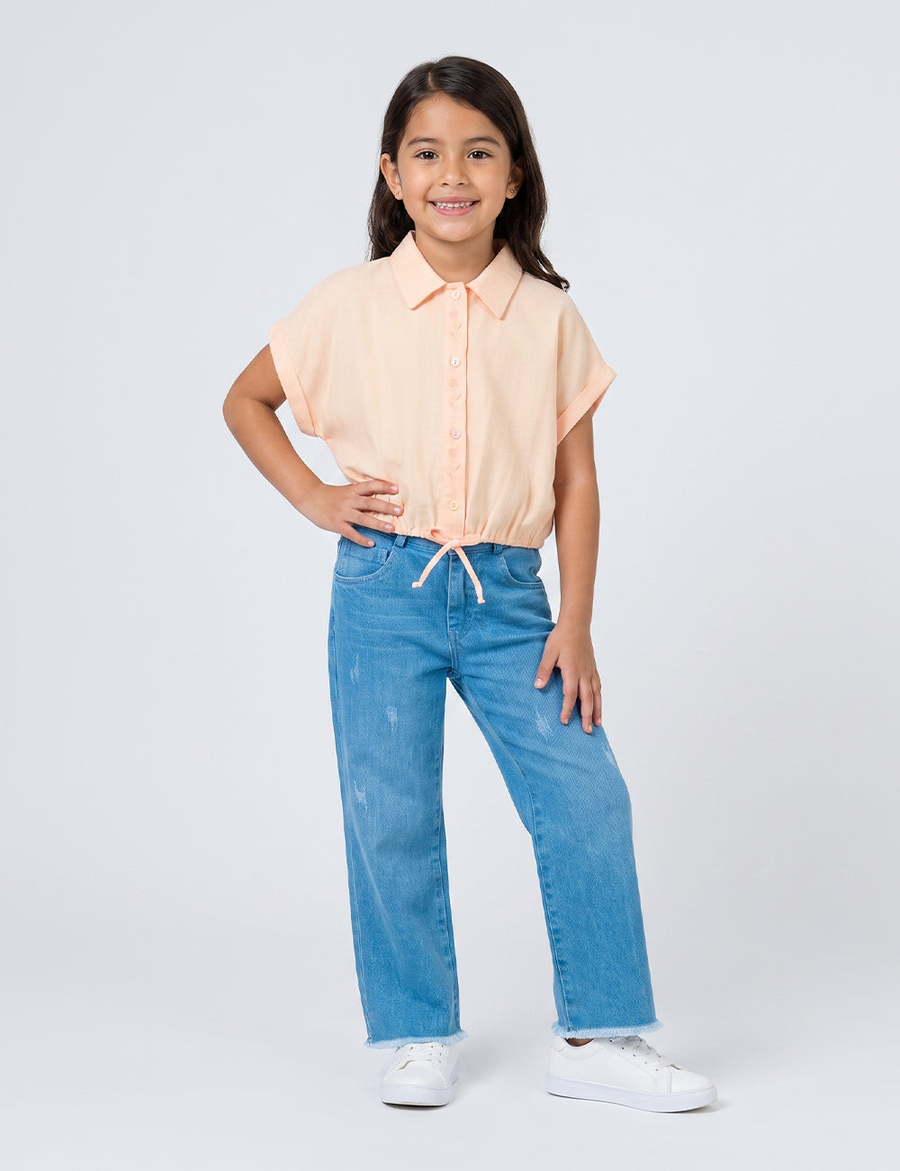 BLUSA NIÑA REF 3470 | AMARILLO