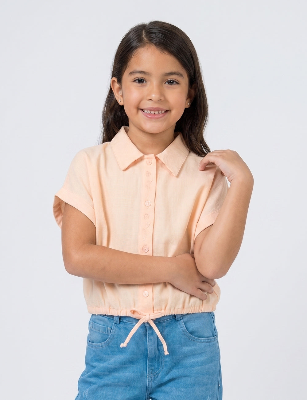 BLUSA NIÑA REF 3470 | AMARILLO