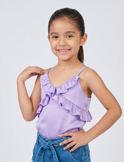 BLUSA NIÑA REF 3518 | LILA