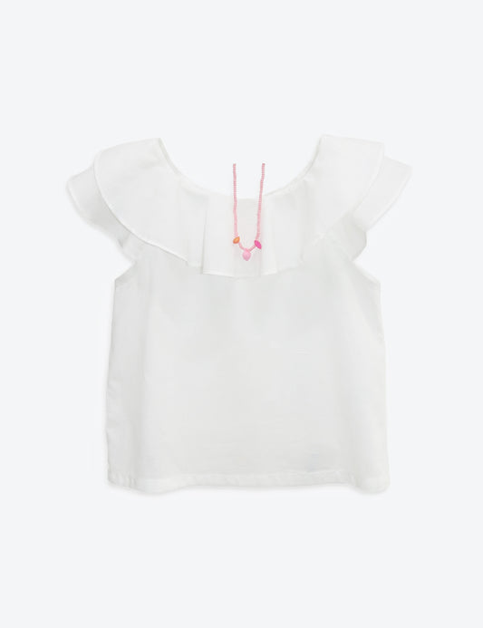 BLUSA NIÑA REF 3524 | BLANCA