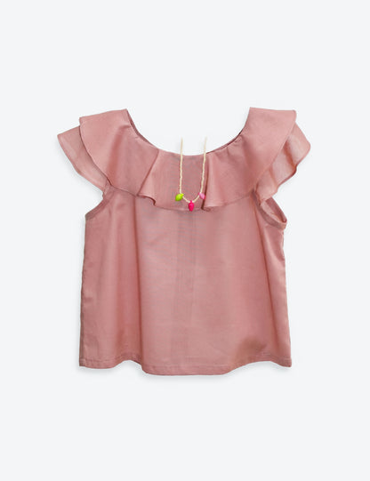BLUSA NIÑA REF 3524 | PALO ROSA