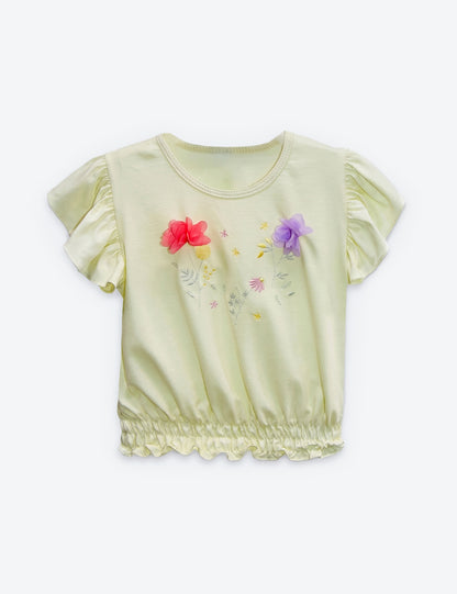 BLUSA NIÑA REF 3529 | BEIGE