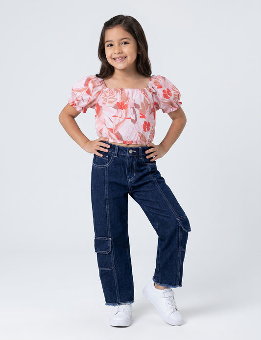 BLUSA NIÑA REF 3530 | LILA