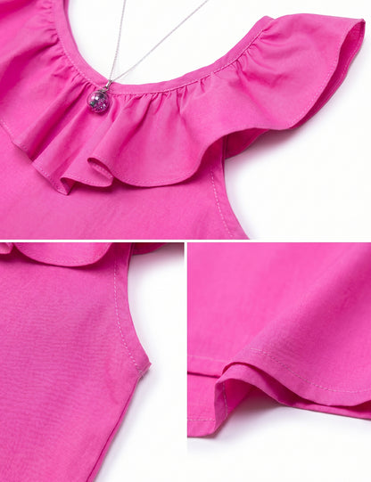 BLUSA NIÑA REF 3546 | FUCSIA