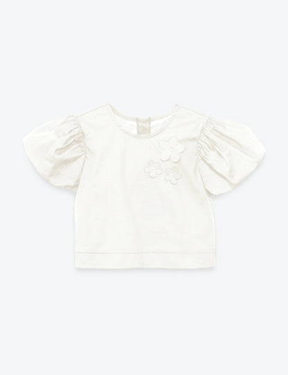 BLUSA NIÑA REF 3552 | CRUDO