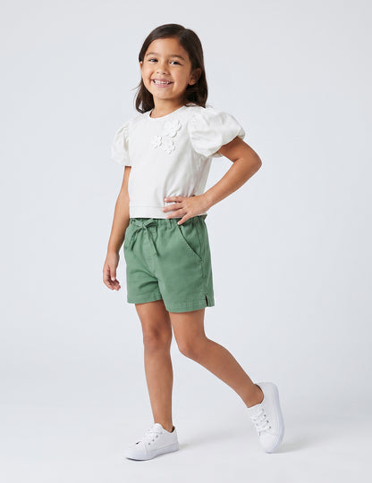 BLUSA NIÑA REF 3552 | CRUDO