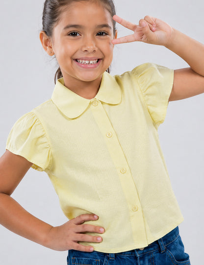 BLUSA NIÑA REF 3553 | AMARILLO