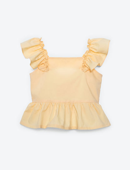 BLUSA NIÑA REF 3557 | AMARILLO