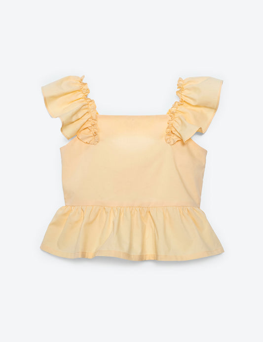 BLUSA NIÑA REF 3557 | AMARILLO